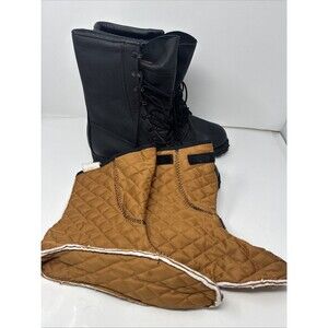 Belleville Mens 9 - 9.5 W/XW Black US Marines Combat Boots Goretex Vibram